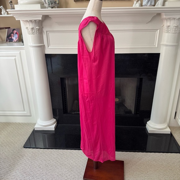 Vintage Hot Pink Nightgown & Bernette Sheer Robe Peignoir Set – Medium - Picture 16 of 16